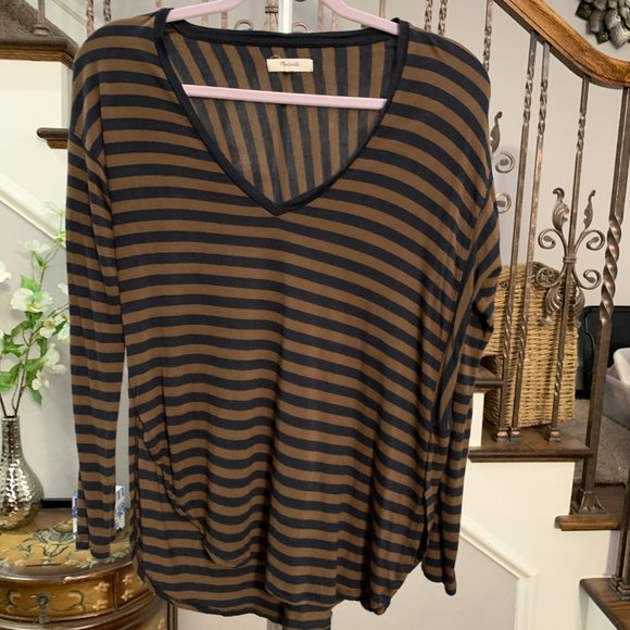Madewell Womens V-Neck Tee Sz Small - Picture 5 of 5